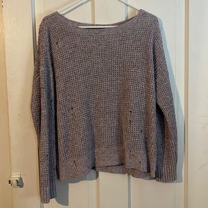 American Eagle Purple Sweater
